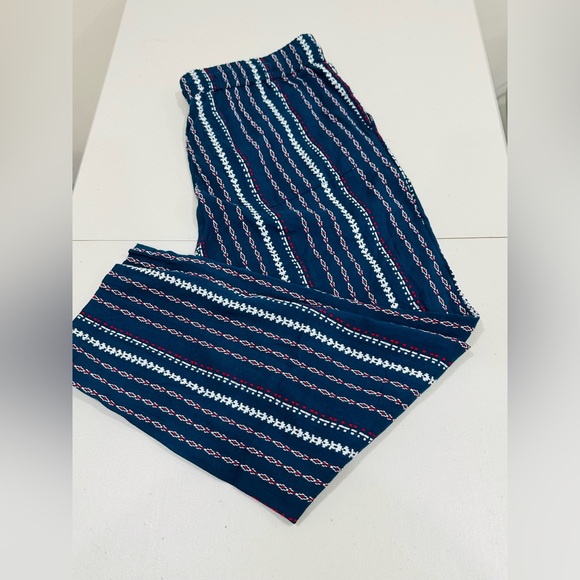 NWT Sundance Women's Size M Talia Easy Multicolor Striped Pants With Pocket's - Picture 2 of 9